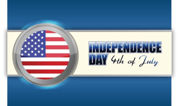 independence day 4th of july, illustration design