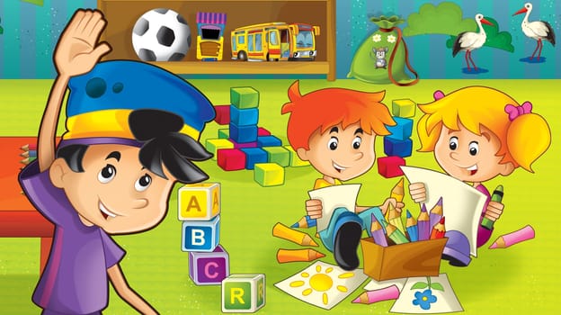 illustration for the children