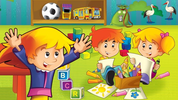 illustration for the children