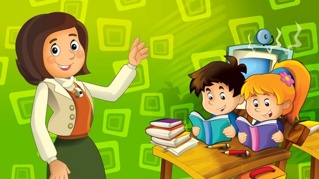 illustration for the children