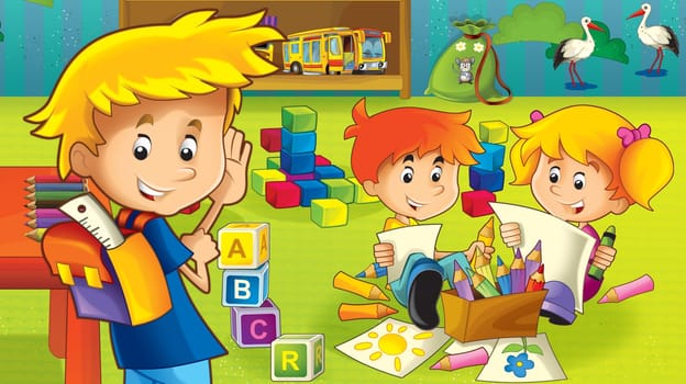 illustration for the children