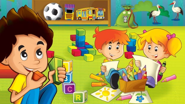 illustration for the children