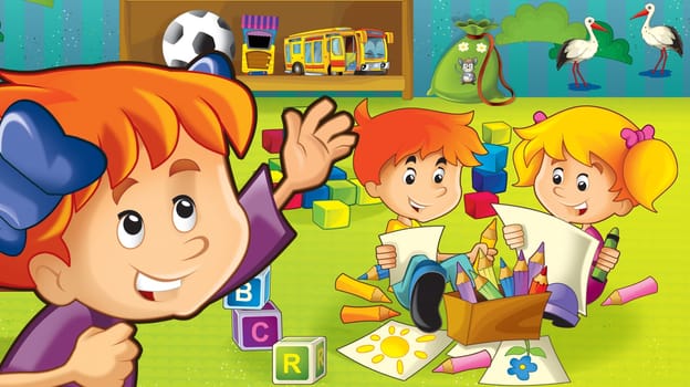 illustration for the children