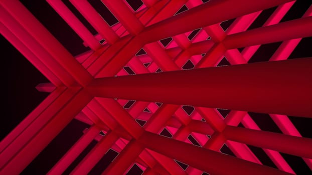 Matte mesh. Computer generated 3d render