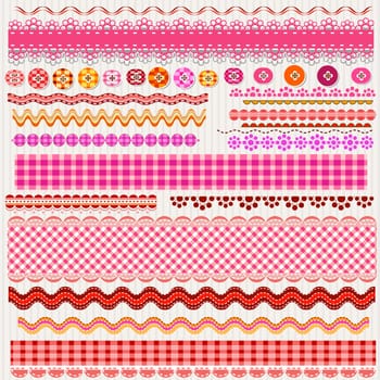 cute textured borders for scrapbook