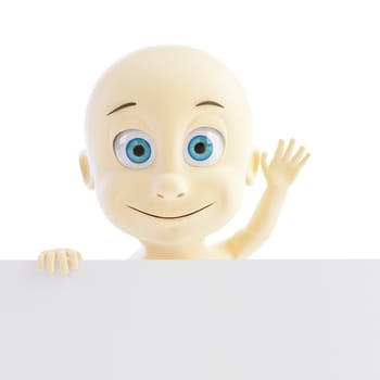 child form on a white background