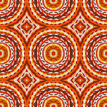 African geometrical seamless pattern design
