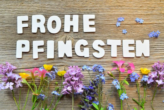 Happy Pentecost flowers