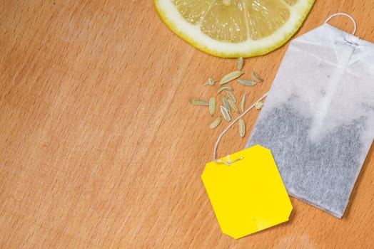 Lemon with a pocket of tea Quality 1