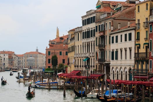 A view of Canal Grande, Venice, Italy