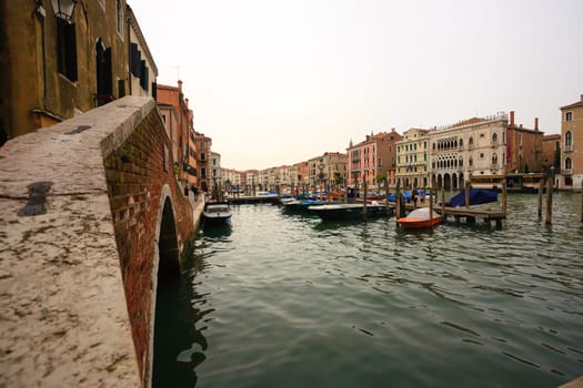 A view from a venetian canal, Venice, Italy
