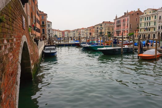 A view from a venetian canal, Venice, Italy