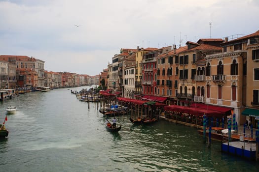 A view of Canal Grande, Venice, Italy