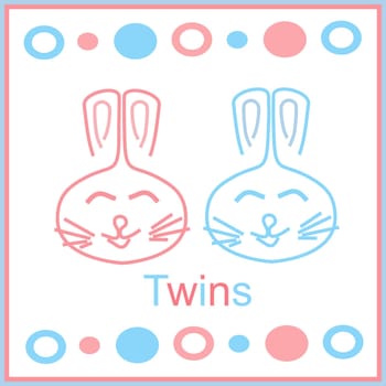 card for newborn twins