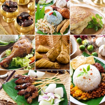 Collage photo delicious ramadan food, all photos belongs to me.