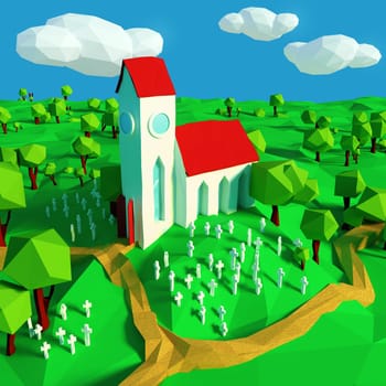 Church and cemetery