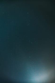 Real Night Sky Stars. Natural Starry Sky Dark Blue Background Backdrop.