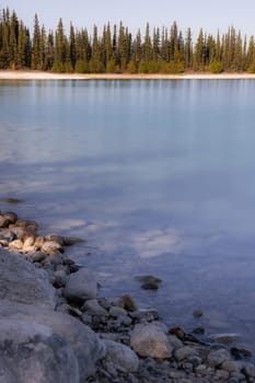 Boya Lake Canadian Clear Calm Water