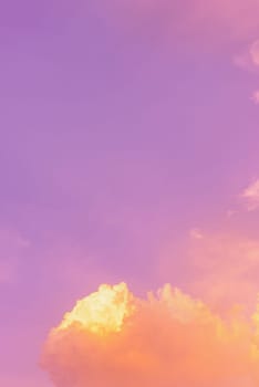 Abstract and pattern of cloud sky, Velvet violet, Velvet Purple, Trend color background, Pattern of colorful cloud and sky sunset or sunrise: Dramatic sunset in twilight, Beautyful of sky