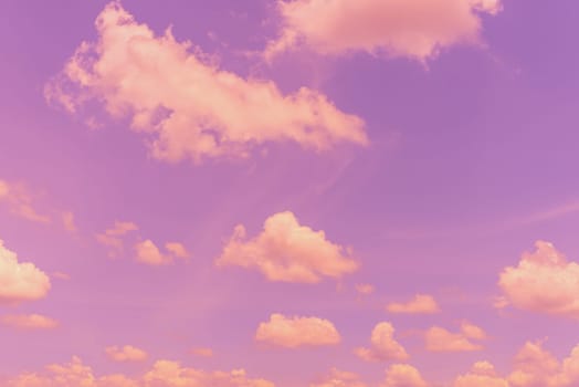 Abstract and pattern of cloud sky, Velvet violet, Velvet Purple, Trend color background, Pattern of colorful cloud and sky sunset or sunrise: Dramatic sunset in twilight, Beautyful of sky