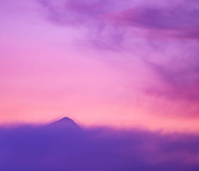 Abstract and pattern of cloud sky, Velvet violet, Velvet Purple, Trend color background, Pattern of colorful cloud and sky sunset or sunrise: Dramatic sunset in twilight, Beautyful of sky