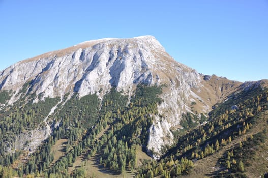 Alpine panorama near Berchtesgaden and Schonau in the Berchtesgadener Land in Bavaria, Germany