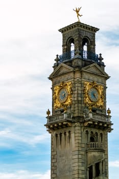 Cliveden Water Tower known as Clock Tower in Taplow, Backinghamshire, United Kingdom