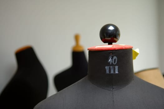 The detail of tailor or dressmaker dummy