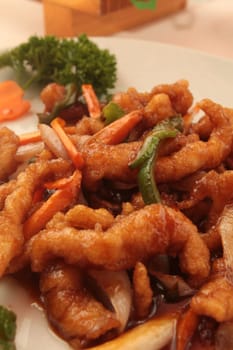 fried vegetables