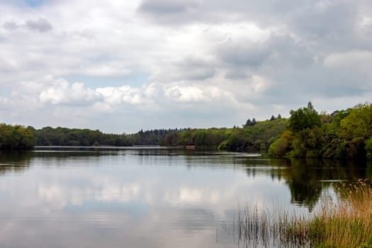 Virginia Water Lake in Windsor Great Park, United Kingdom