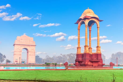 The Canopy near the India Gate, New Delhi, India.
