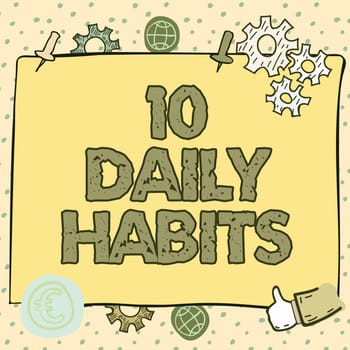 Conceptual caption Good Vibes Only, Business showcase Healthy routine lifestyle Good nutrition Exercises