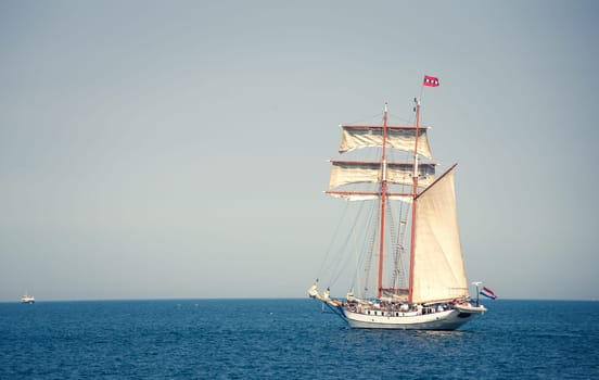 Sailing ship baltic sea