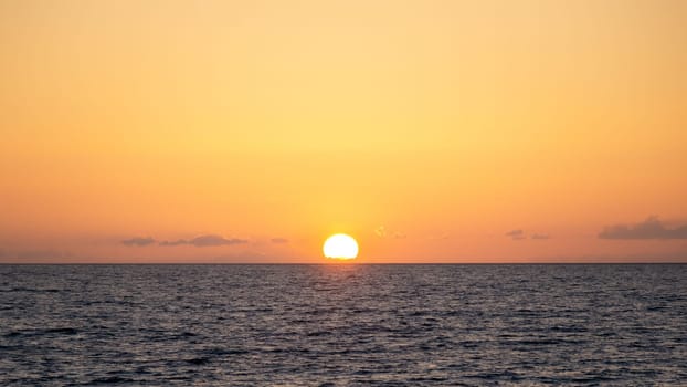 Sunset Baltic sea