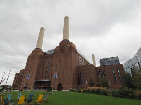 LONDON, UK - CIRCA OCTOBER 2022: The Battersea Power Station is reopening on the 14th of October