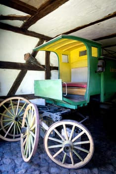 Old carriage cart