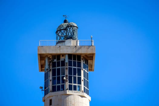 The dome of a lighthouse, architectural special structure.