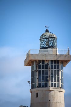 The dome of a lighthouse, architectural special structure.