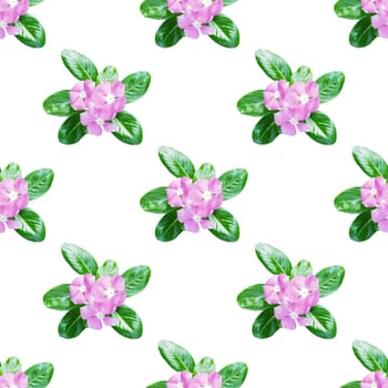 very beautiful pattern seamless pink flower on light yellow background
