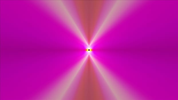 Light tunnel. Computer generated 3d render