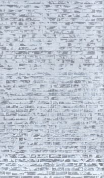 Grungy Brick Wall Texture. Brown Old White Building Brickwall
