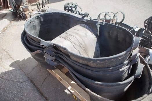 Spanish pack saddles or aguaderas. Saddlecraft items for sell