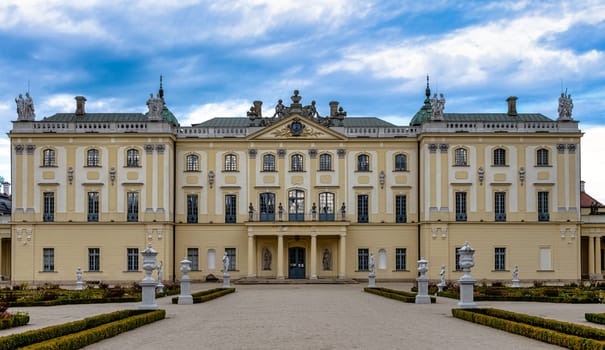 Branicki Palace in Bialystok, Podlasie, Poland