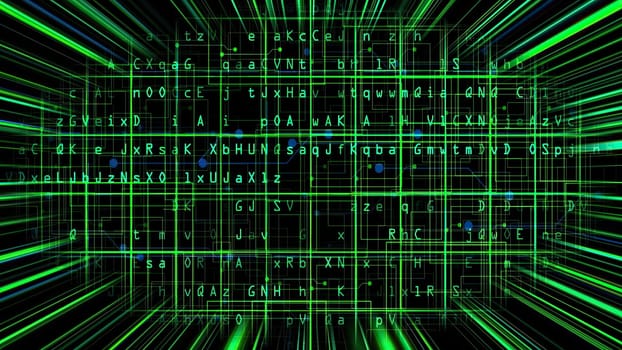 Code data with light rays concept,Code data with light rays concept