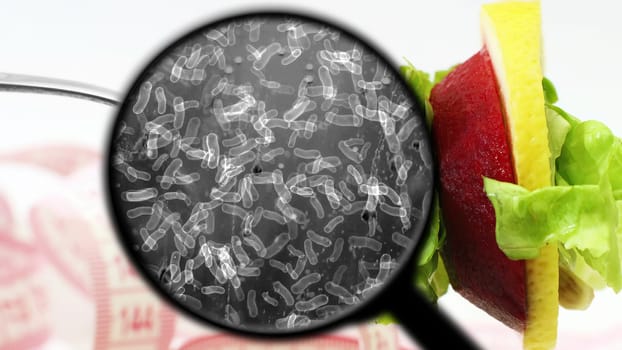 Searching for bacteria in vegetables,Searching for bacteria in vegetables