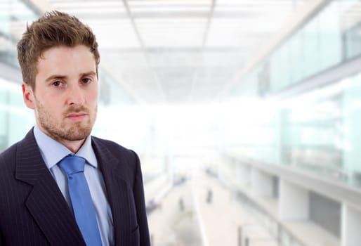young business man portrait at the office