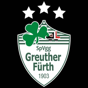 Frankfurt am Main, Germany - 10.23.2022 Logo of the German football club Greuther Furth. Vector image