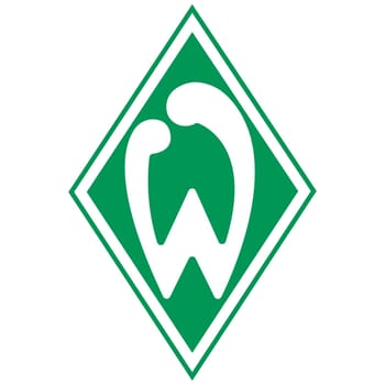 Frankfurt am Main, Germany - 10.23.2022 Logo of the German football club Werder Bremen. Vector image