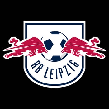 Frankfurt am Main, Germany - 10.23.2022 Logo of the German football club RB Leipzig. Vector image