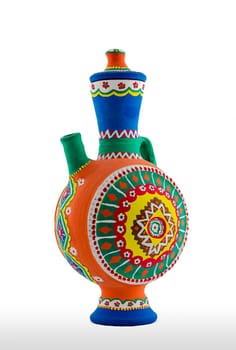 An Egyptian pottery jug made of clay, one of the oldest habits of the Ancient Egyptians